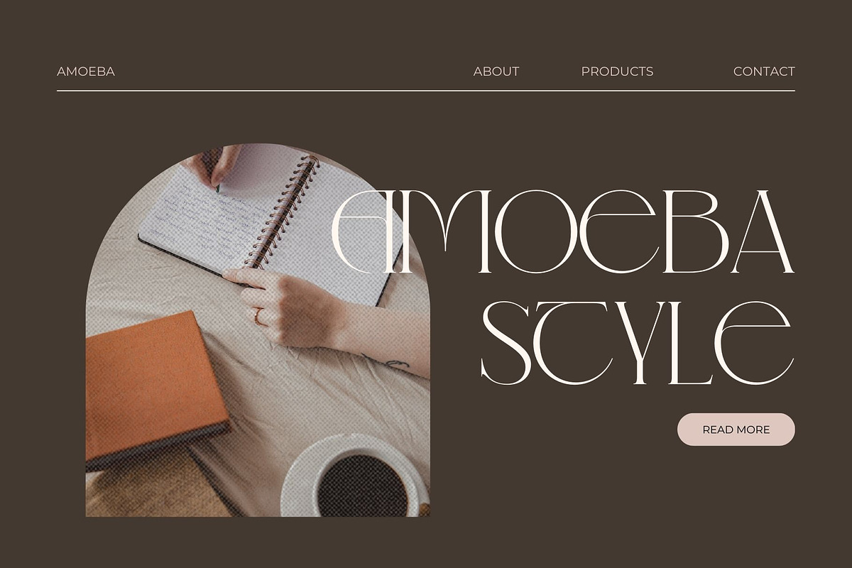Maroon Black, a Serif Font by Nirmana Visual (Photo 3 of 11)