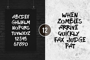 13 BRUSH SCRIPT FONTS, a Script Font by Hurski Anton (Thumbnail 12 of 13)