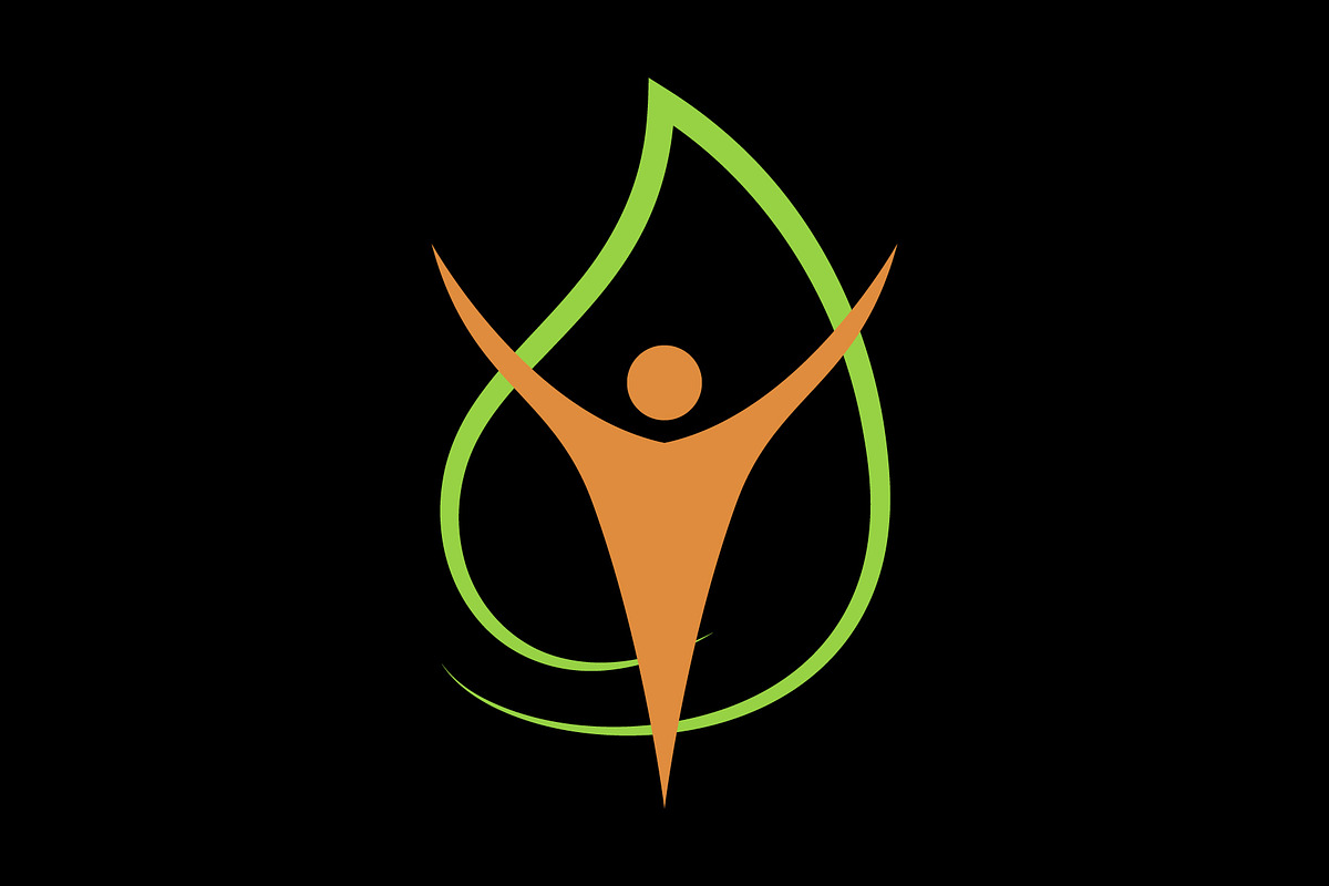 Wellness logo design template, a Branding & Logo Template by Sumberpangan (Photo 2 of 3)
