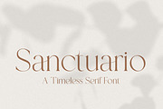 Sanctuario A Timeless Serif, a Serif Font by Prestige Artsy Studio (Thumbnail 1 of 10)