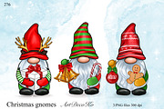 Christmas Gnome PNG Clipart, an Illustration by DekoArt