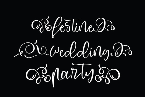 Sally font preview 8