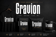 Gravion – Condensed Display Typeface, a Slab Serif Font by Wow Magic (Thumbnail 2 of 4)