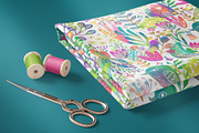 Fairy Garden - Floral Pattern, a Pattern Graphic by Velliniki (Thumbnail 8 of 9)