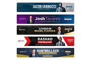 Realtor YouTube Banner Bundle Pack, a Social Media Template by Vaughn Studios (Thumbnail 3 of 7)