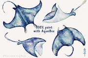14 Procreate Watercolor Brushes, a Brush Add-On by ProcreateiBox (Thumbnail 2 of 8)
