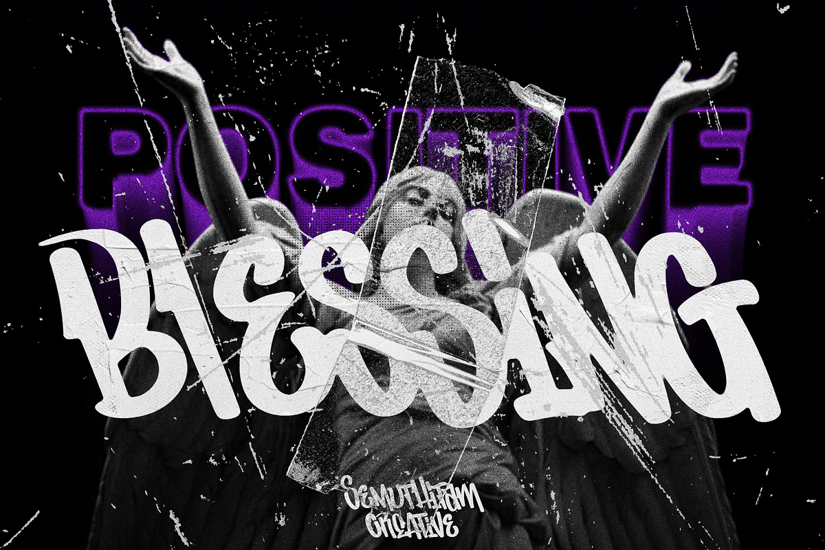 Mechanims - Urban Graffiti Font, a Blackletter Font by SemutHitam Creative (Photo 2 of 9)