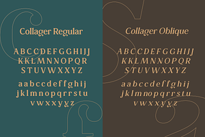 Collager Modern Serif Family