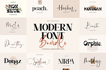 Modern Font Bundle