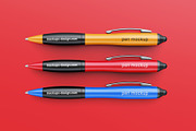 Premium Pen mockup psd file, a Pens & Pencil Mockup by MOCKUPSDESIGN (Thumbnail 4 of 4)