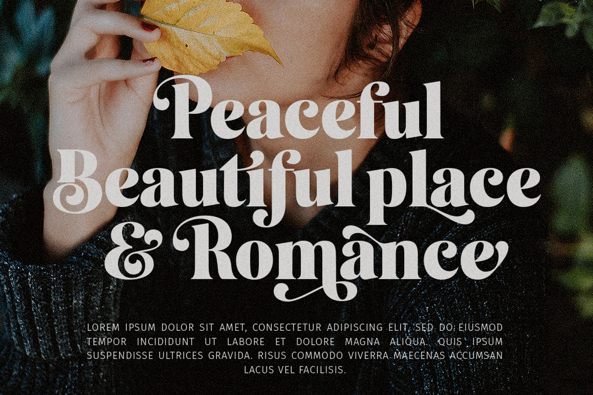 Floresta - Display Font, a Serif Font by Mulkan Nazir (Photo 9 of 15)