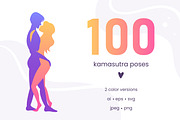 100 Kamasutra poses, a Person Illustration by Frizenasya (Thumbnail 1 of 6)