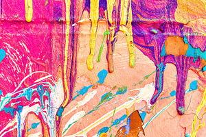 Colorful graffiti background., an Abstract Photo by Eugene_Photo