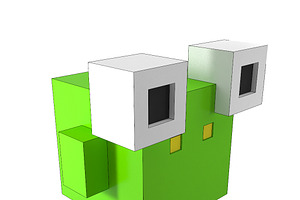 Voxel Frog