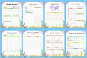 2025-2026 Travel Planner Canva, a Stationery Template by Designmela01 (Thumbnail 7 of 7)