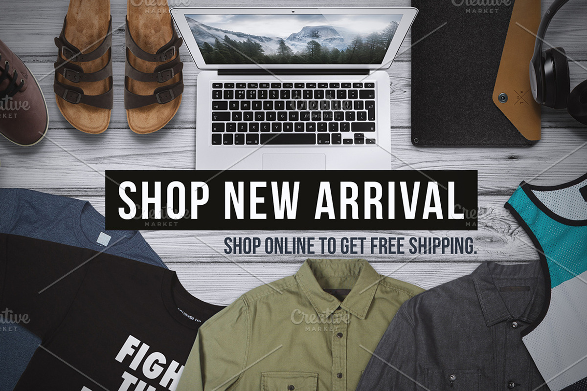 e-Commerce Hero Image Generator, a Mac Mockup by Abelito L. (Photo 2 of 5)