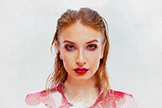 Watercolor Painting Effect, a Layer Style Add-On by Shyeno (Thumbnail 6 of 9)
