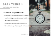 Dark Mobile Lightroom Presets II, an Action Add-On by Filtercrave (Thumbnail 6 of 9)