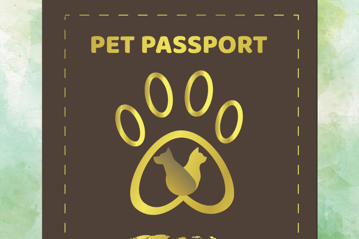 Pet Passport Editable Template, a Print Template by Illustrations By Azmira (Photo 6 of 7)