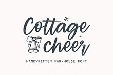 Cottage Cheer - Handwritten font