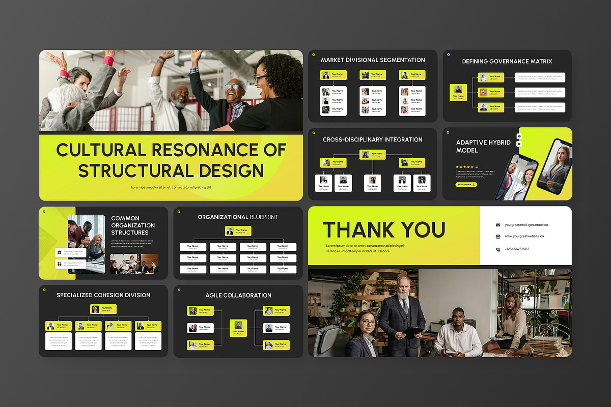 Organizational Structure Slides, a Presentation Template by Antstheme (Photo 3 of 4)
