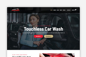 car wash WordPress theme, a WordPress Template by Your Theme Shop