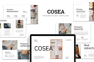 Cosea Fashion Business Google Slides