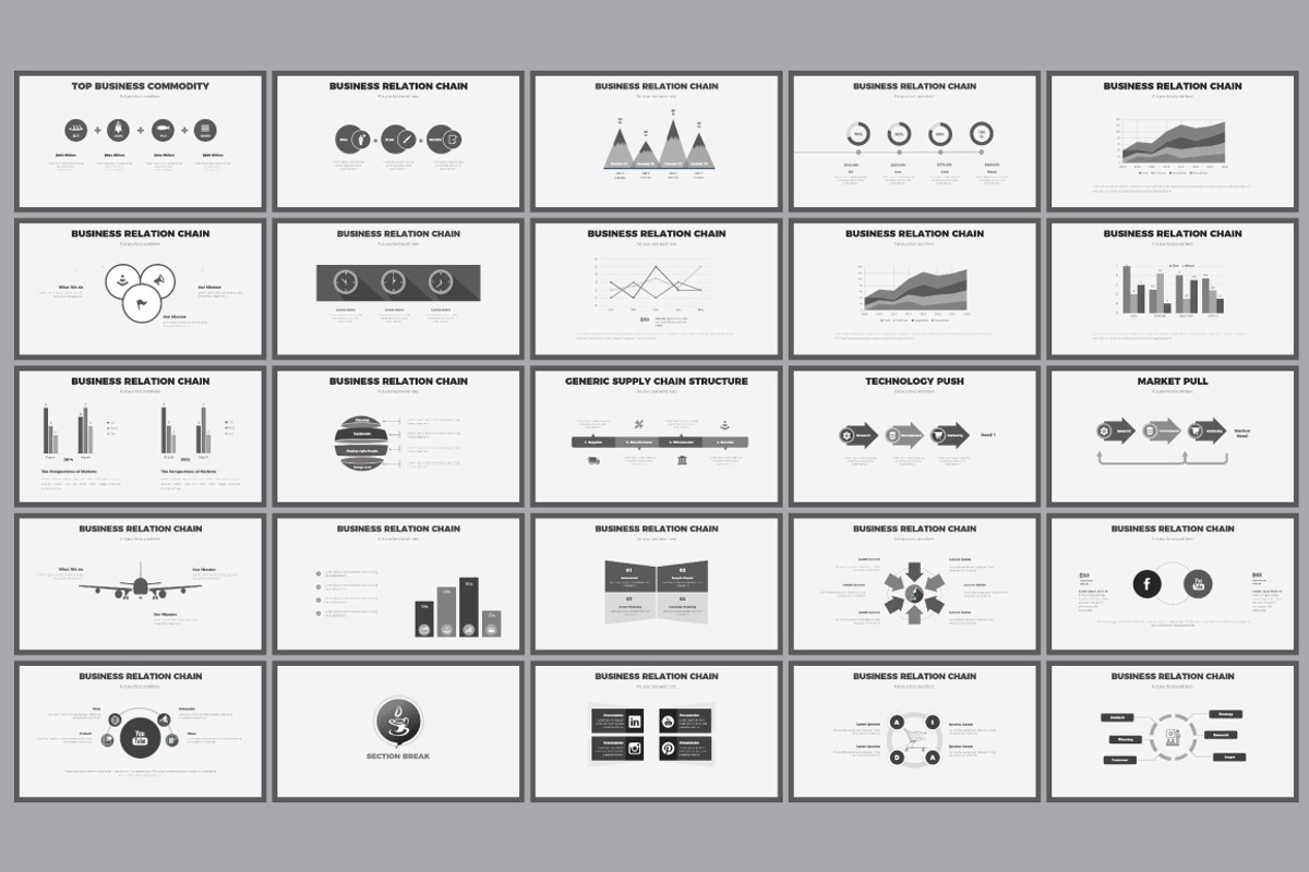 Slide Clean Powerpoint Template, a Presentation Template by DesignCorner (Photo 3 of 5)