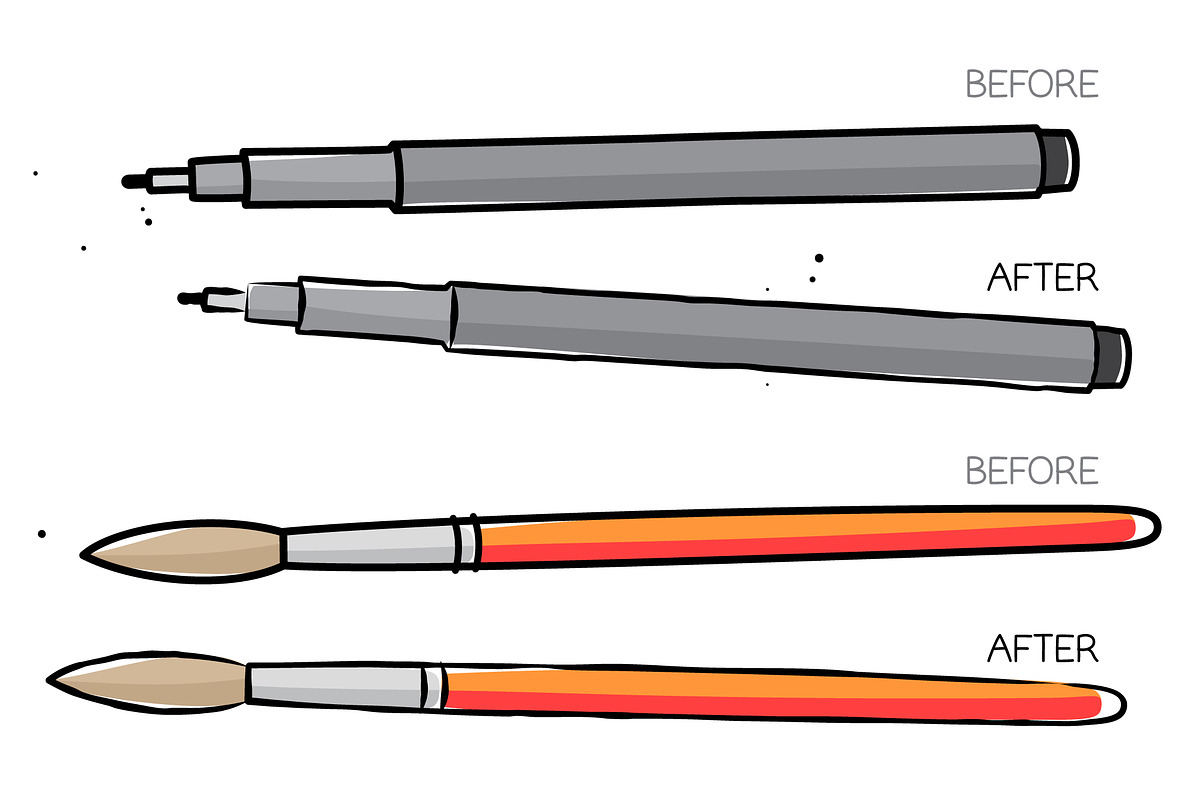 Styles and Brushes BUNDLE!, a Brush Add-On by Side Project (Photo 10 of 10)