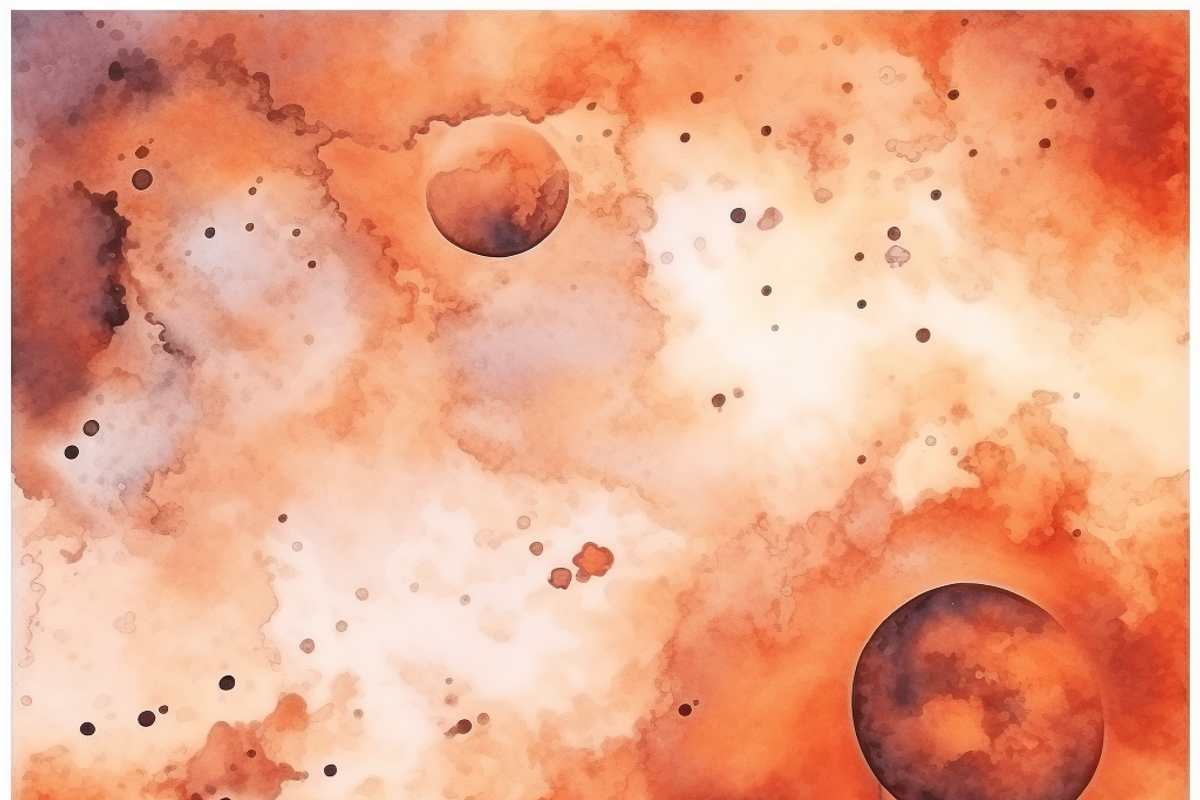 Mars Surface Texture, a Texture Graphic by Printable Treasure (Photo 2 of 3)
