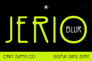 Jerio Blur, a Sans Serif Font by Craft Supply Co. (Thumbnail 1 of 8)