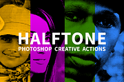 Color Halftone Creative Actions, an Action Add-On by IRCF (Thumbnail 1 of 5)