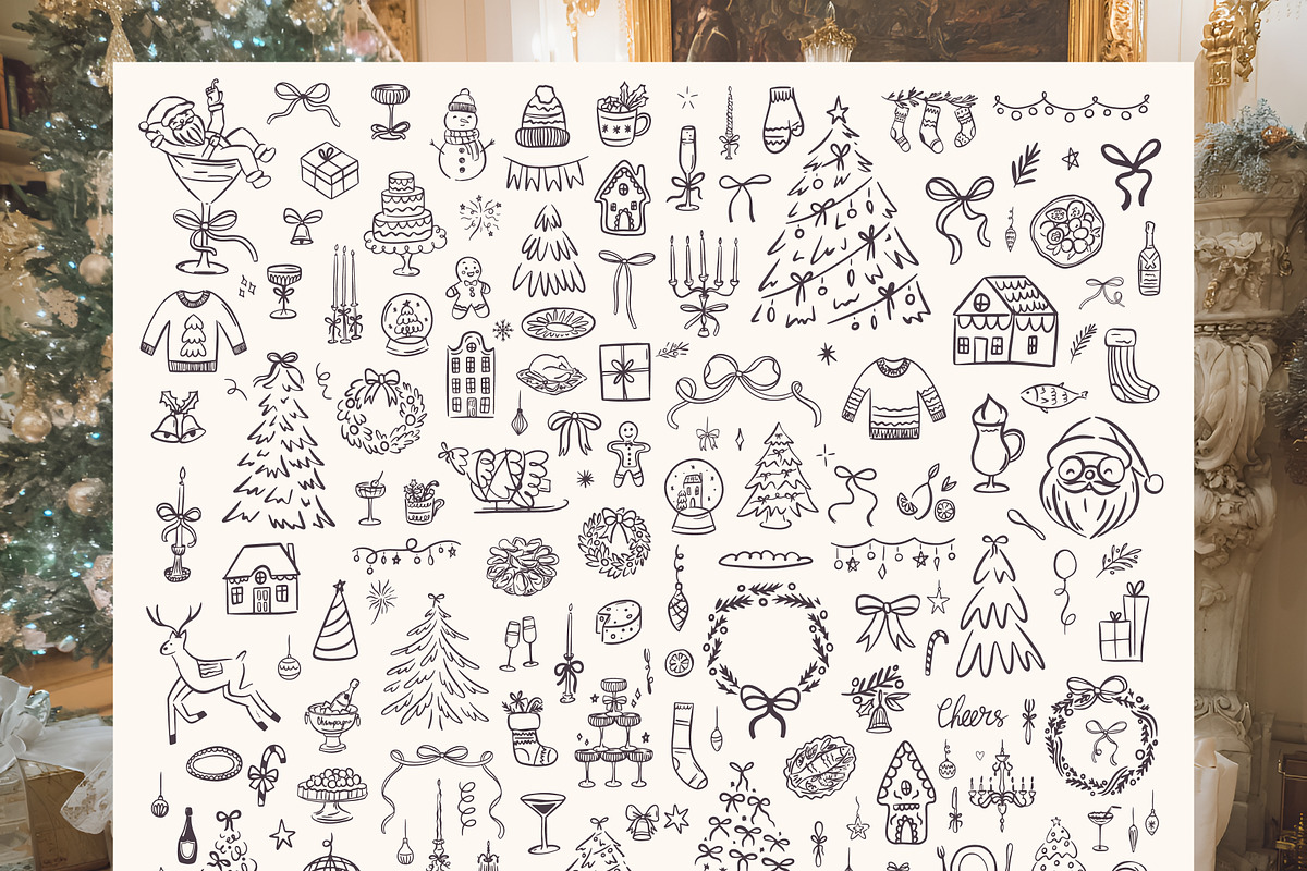 4 In 1 Christmas Bundle, an Object Graphic by AnnArt (Photo 3 of 20)