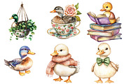 Silly Goose Clipart, an Illustration by CitraGraphics (Thumbnail 2 of 5)
