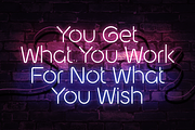 Newon - Modern Neon Light Font, a Sans Serif Font by Hamz Studio (Thumbnail 9 of 16)