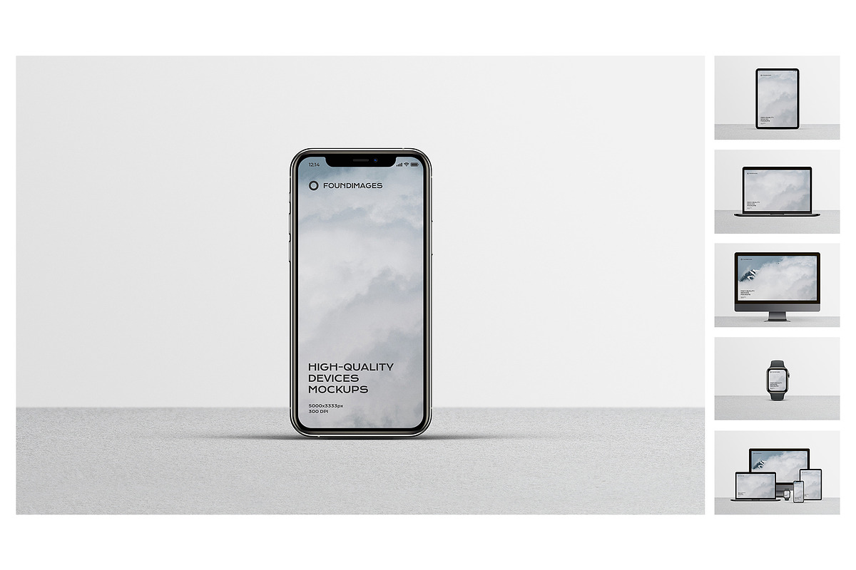 360 device mockup bundle iphone, a Device Mockup by FoundImages (Photo 38 of 84)