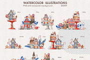 Sweet Winter Holidays, a Seasonal Illustration by Watercolor by Tonia Tkach (Thumbnail 5 of 10)