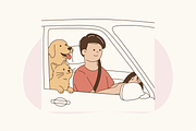 The Pet Connection Illustration, an Object Graphic by Jump Studio (Thumbnail 9 of 12)
