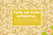 Tone on Tone Botanical Pattern, a Pattern Graphic by Rebecca Flaherty (Thumbnail 1 of 3)