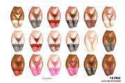 Elegant Female Body Illustrations, a Person Illustration by Serghei Caraulan (Thumbnail 4 of 15)