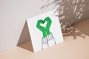 Hands making heart gesture set, a Person Illustration by Good Studio (Thumbnail 10 of 10)