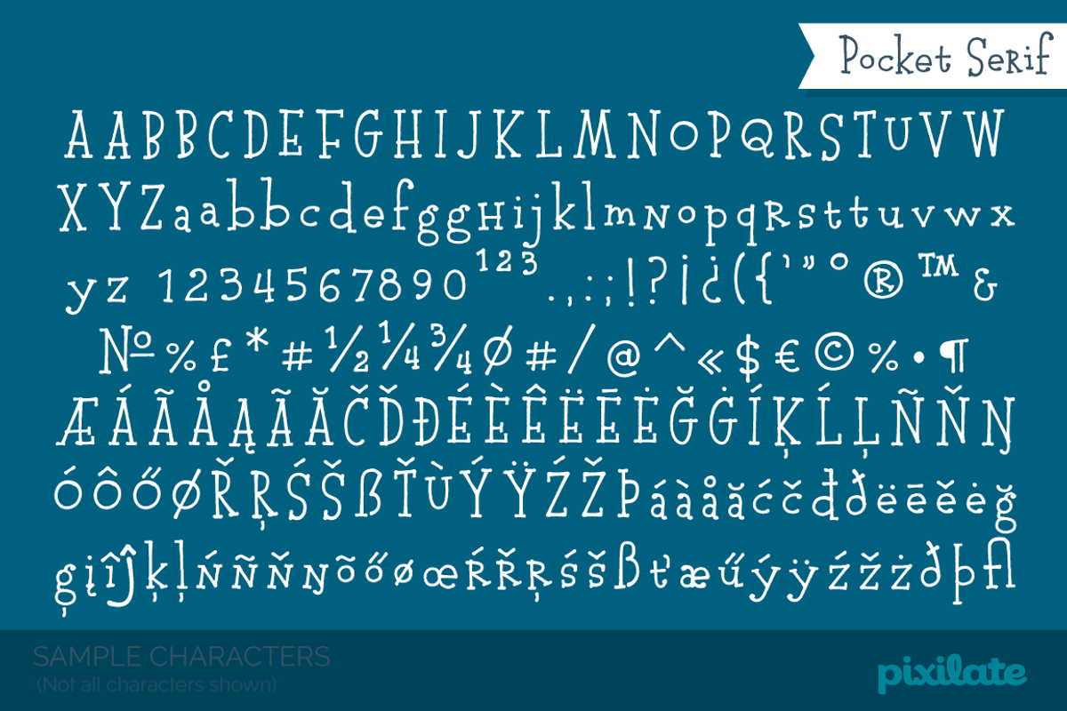 Pocket Serif preview 6