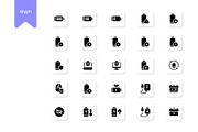 Battery Icons, a Duotone Icon by HacaStudio (Thumbnail 3 of 3)