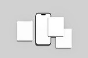 Social Media Mockup, an iPhone Mockup by Meizzaluna Design (Thumbnail 3 of 3)