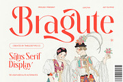 Bragute Sans Serif Display, a Sans Serif Font by timelesstype.co (Thumbnail 1 of 10)