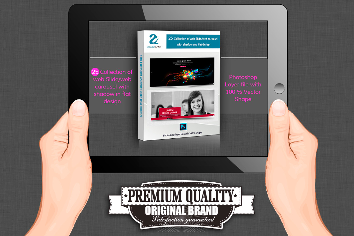 25 Realistic Web Slider / Carousel, a Templates & Theme by ORCOLOR (Photo 4 of 5)