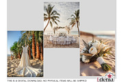Beach Wedding Papers Sublimation, a Wallpaper Graphic by EdeniaArtStudio (Thumbnail 6 of 15)