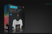 Loose Shirt On 5 Stages Mock-up, a Hoody Mockup by Mocca Mockups Store (Thumbnail 30 of 69)