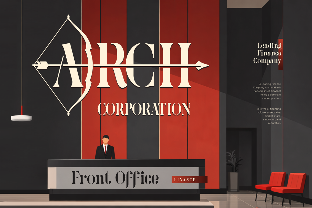 Arcex, a Serif Font by Burntilldead (Photo 14 of 15)