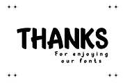 AFJUCK | Handwriting Display, a Sans Serif Font by twinstd (Thumbnail 10 of 11)